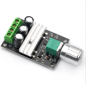 PWM 6v-28v 12v 24v 3A 80w Dc Motor Speed Controller Variable Speed Regulator Governor Switch 1203B Speed Control Module - Product Image 2
