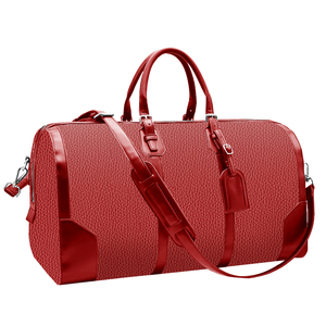 2025 Custom <strong>Low</strong> <strong>MOQ</strong> Recycle Vegan Leather Men Duffel <strong>Bag</strong> for Women Overnight Travel - Product Image 2