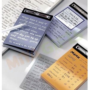 Bloc de notas de papel lindo personalizado mini A7 blocs de notas con línea perforada color rasgar Bloc de notas recargable con logotipo - Product Image 2