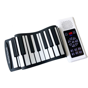 88 teclas Piano Teclado Pantalla LED Programación Mano Roll Up Piano con función de grabación Niños jugando Juguetes - Product Image 5