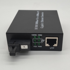 以太网10/100/1000Mbps媒体转换器SC，带1个RJ45光收发器SFP光纤媒体转换器 - Product Image 4