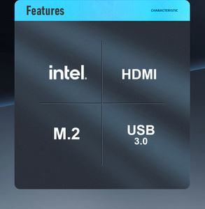 Ucuz fiyat DDR3 8g + 256g M.2 SSD Mini bilgisayar Windows 10 Intel Core I3 4th masaüstü Mini Pc - Product Image 2