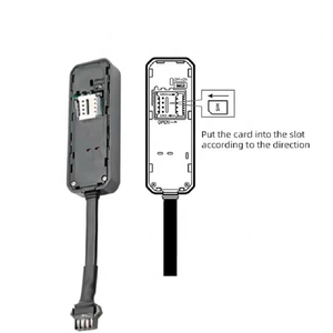 Dual GNSS + LBS posizione GPS tracker auto 2G cablato dispositivo di localizzazione GPS per quattro ruote gestione della flotta di veicoli con motore chiuso - Product Image 1