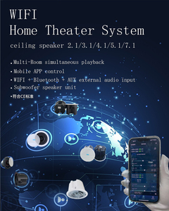 Altavoces multicanal y multihabitación para cine en casa 5,1/7,1 altavoz de techo WIFI sistema Bluetooth - Product Image 5