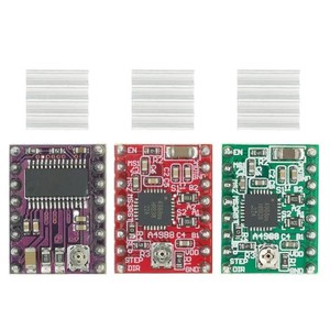 CNC 3D yazıcı parçaları aksesuar rampalar için soğutucu ile Reprap pololu çdrv8825 cdrv8825 step Motor sürücü modülü 1.4 - Product Image 2