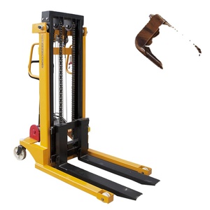 手动叉车堆垛机液压堆垛机手动托盘堆垛机 - Product Image 2