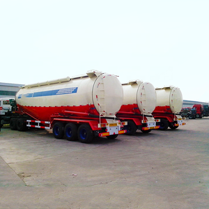 Tri-Axle 45 Cubic Bulk <strong>Cement</strong> Tank Trailer Fly Ash <strong>Cement</strong> <strong>Bulker</strong> Silo Tanker Semi-Truck 12R22.5 Steel 45 Cubic Bulk 12R22.5
