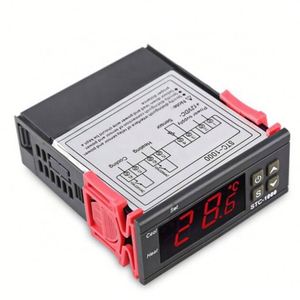 Controlador de temperatura Digital, interruptor de termostato de microordenador, STC-1000, 24V DC - Product Image 4
