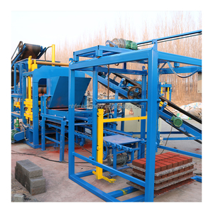 Bouwstenenmachines QT4-15S Automatische Vergrendelende Baksteenmachine Cementblokkenmachine Vormlijn - Product Image 5