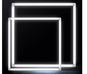 แผงไฟ LED แบบฝังติดสำหรับสำนักงานโคมไฟ LED กรอบสี่เหลี่ยมขนาด600*600 - Product Image 1