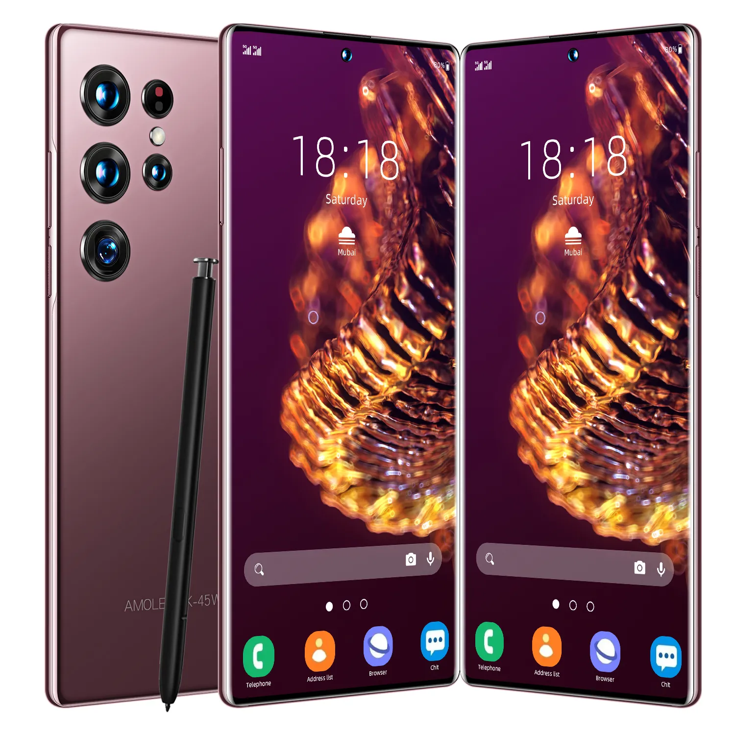 2023 लोकप्रिय मूल s22 ultra16gb 512Gb स्मार्ट फोन एंड्रॉइड 12 मोबाइल फोन एंड्रॉइड 12 मोबाइल फोन