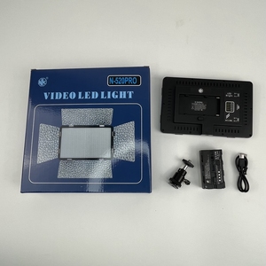 YouTube stüdyo fotoğrafçılığı, Video çekimi için kısılabilir iki renkli 520 LED Video ışığı aydınlatması - Product Image 6