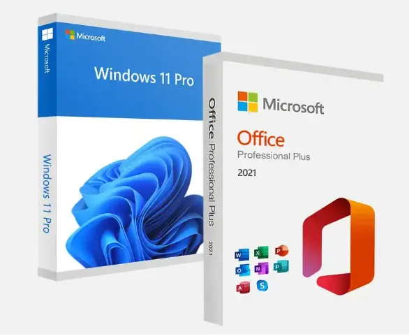Perangkat lunak kantor Microsoft Windows 11 Pro + Office 2021 Pro Plus aktivasi Online penjualan ritel