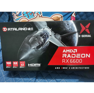 Gpu כרטיסי גרפיקה עבור משחק PC rx 6600 כרטיס וידאו עם כוח הרוח 3x קירור 6600 xt