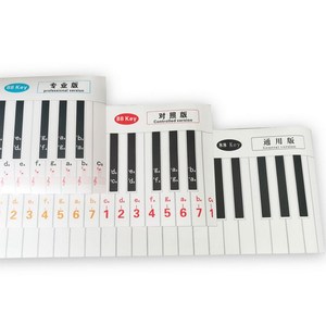 Versión profesional 88 teclado clave Piano dedo simulación práctica guía enseñanza ayuda nota gráfico para estudiante principiante - Product Image 4