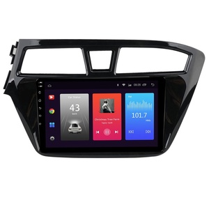 מסך מגע 9 אנדרואיד 9.1 נגן מולטימדיה gps נווט רדיו רכב עבור היונדאי i20 2014 2015 2016 2017 2018