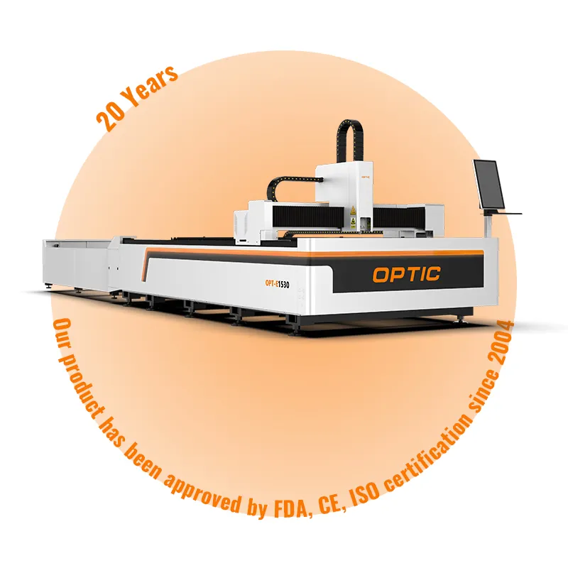 Garantie de 5 ans optique automatique à grande vitesse 2000W 1350 1450 1650 Machine de découpe laser CNC pour acier inoxydable SS CS