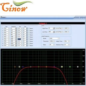 Procesador de altavoces, Sistema de Gestión de altavoces para exteriores, matriz de línea de rendimiento - Product Image 6