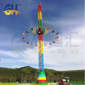Crazy Epic Daring Intense High-speed Unpredictable Exciting Wild 52m Flying Tower for Sale - Product Image 2