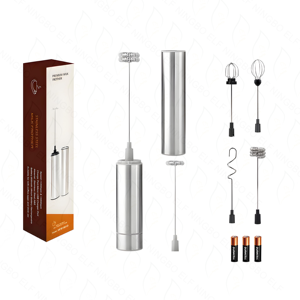 Chất lượng cao xách tay thép không gỉ sữa Frother mạnh mẽ điện Whisk tùy chỉnh <span class=keywords><strong>Mini</strong></span> cà phê & Trà Công cụ <span class=keywords><strong>mini</strong></span> <span class=keywords><strong>Mixer</strong></span> Máy xay sinh tố - Product Image 1