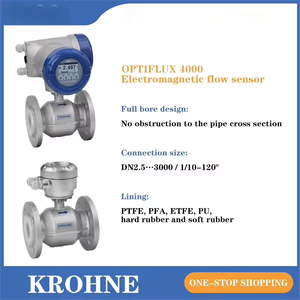 KROHNE Electromagnetic flowmeter 4300C 4100C 2100C 2050C 4400C 2300C 4050C OPTIFLUX <strong>Flow</strong> <strong>Sensor</strong> DN2 4-20mA RS485 transmitter - Product Image 4