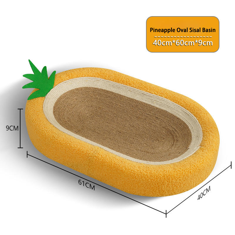 Pineapple Oval Sisal Basin