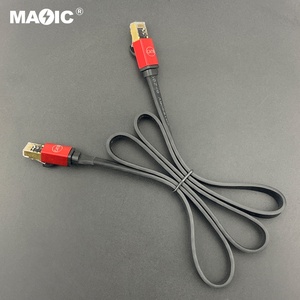 Rete per Computer Router domestico in rame puro Cat 8 placcato oro 40Gbps cavo ad alta velocità RJ45 maschio a maschio Cat8 Patch Cord - Product Image 2