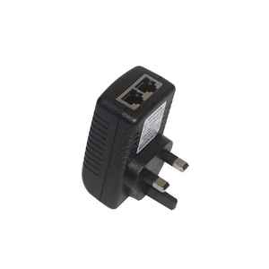 ギガビット802.3at1.5AIpカメラ入力Rj45電源24V1Aインジェクター回路ウォールスイッチ10/100Mパッシブ48V12VPoeアダプター