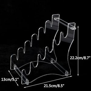 Dao găm đứng dao hiển thị đứng, Acrylic Máy tính để bàn hiển thị Đứng Giữ 6 dao để săn dao, Dao găm, Dao Bỏ Túi hiển thị - Product Image 4