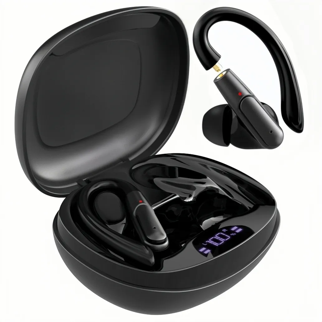 Newest 2 in 1 Ear hook Waterproof Earbuds Tws Bluetooth Wireless Earphones Sport Earbud In Ear Headphone Bluetooth Audifonos