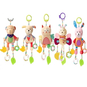 Giá tốt nhất teethers âm thanh giấy Crib <span class=keywords><strong>Shaker</strong></span> chơi phòng tập thể dục sang trọng Thú nhồi bông bé Rattle - Product Image 5