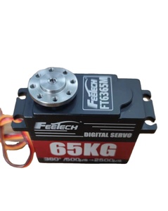 Feetech ft6365 м, 7,4 В, 65 кг, с высоким крутящим моментом, полноразмерные стальные шестерни, алюминиевый корпус, магнитный кодировщик 0-360 градусов, автомобильный робот, металлический пластик - Product Image 5