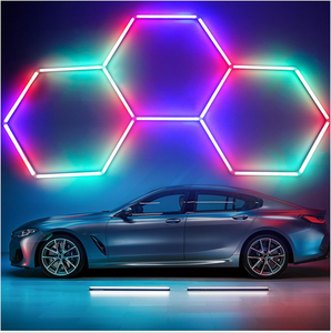 Energieeinsparung RGB sechseckige dekorative moderne Decken-LED-Lichter für Zuhause mit 380+ Modellen in Farbe und Geschwindigkeit