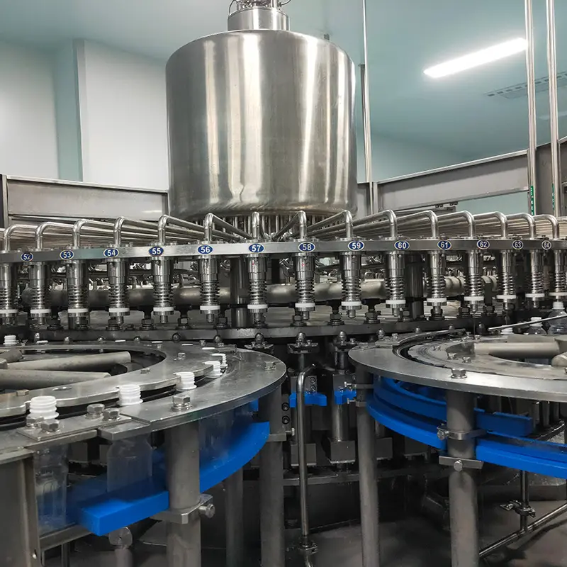 Máquina de llenado de botellas de agua purificada Hengyu 2023 OEM línea de producción de máquina embotelladora de embalaje de llenado de agua pura mineral automática