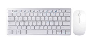 Wholesale Price Wireless 2.4G <strong>Keyboard</strong> for PC/Laptop/<strong>Computer</strong> Multimedia <strong>Keys</strong> Dry Battery MacOS Windows Android White Black - Product Image 3