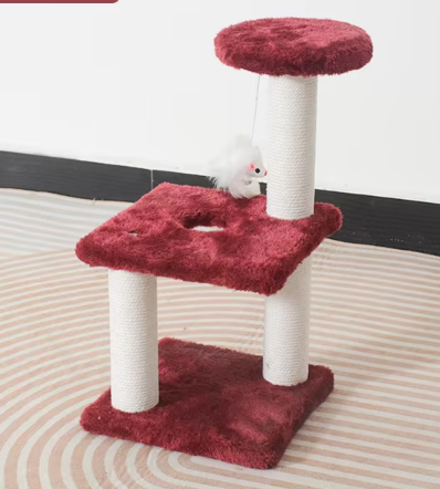 Vin rouge (Colonne en coton et lin)