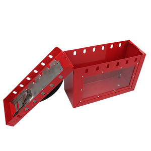 กล่องล็อคกลุ่มล็อคความปลอดภัยแบบรวม 12 ล็อคพร้อมหน้าต่างเดียว - Product Image 4