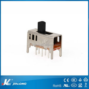 SS-23D01 0.3A 50vdc hot-bán thu nhỏ defond 8 posit Máy sấy tóc on off 3 Way Fan trượt thiết bị chuyển mạch - Product Image 2