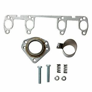 ที่มีคุณภาพสูงสแตนเลสแข่งหัวร่วมไอเสียเหมาะสำหรับ85-98กอล์ฟ1.8L 2.0L 8V MK2 MK3 - Product Image 4