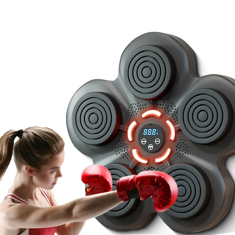 Máquina DE BOXEO DE MÚSICA inteligente para el hogar, montaje en pared, boxeador de música, máquina de boxeo con música