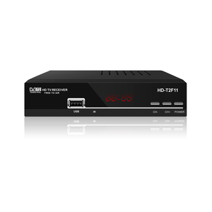 ผลิตกล่องรับสัญญาณดิจิทัล FTA TDT Decoder HD 1080P H.264 Dvb-t2รองรับบริการ OEM ฟรี - Product Image 1