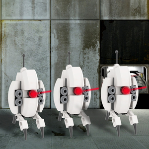 MOC1114 Turret <strong>Robots</strong> 96PCS <strong>Building</strong> Blocks <strong>Game</strong> Series Artificial Intelligence <strong>Robot</strong> Action Figures Model Bricks Toys Kids Gift - Product Image 2