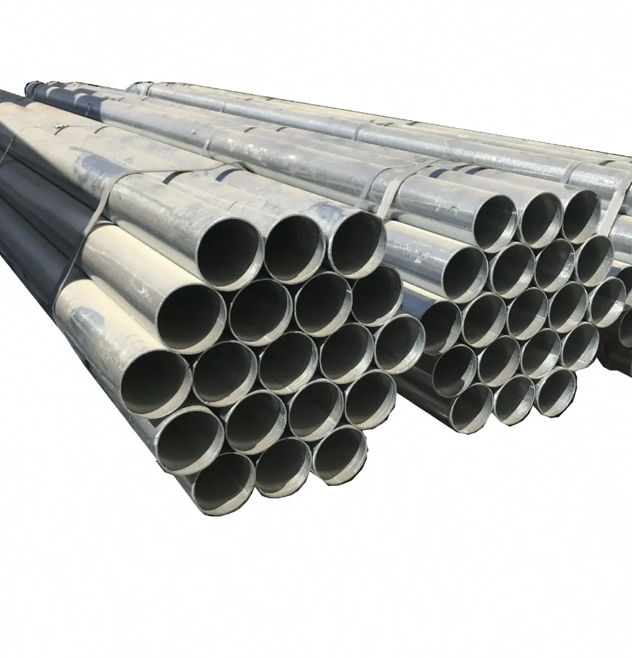 Precio de Venta caliente Tubo de acero galvanizado Tubo de acero redondo galvanizado en stock