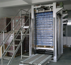 Unmanned Programmed Automatic Empty Tin Bottle Pallet <strong>Unloader</strong> - Product Image 5