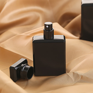 Chai Đóng Gói Parfum Sang Trọng Rỗng Vuông 30Ml 50Ml Chai Xịt Nước Hoa Thủy Tinh - Product Image 3