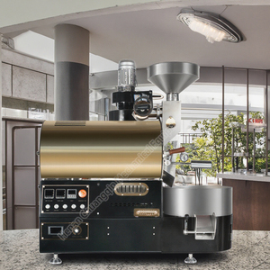 For Commercial <strong>Use</strong> Beans Baking Gas Heating Coffee Roaster Usb Data Connect <strong>Computer</strong> Roasting Machine - Product Image 1