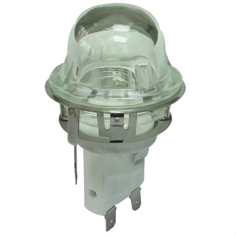 E14 110V 220-240V 25W yüksek sıcaklık dayanımı seramik fırın lambası tutucu ile veya olmadan ampul