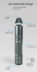 10w便携式移动冷光源led光源ENT检查诊断 - Product Image 3