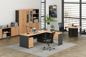 Mesa de ordenador de escritorio con cajones, nuevo diseño, precio competitivo, compra en línea - Product Image 3