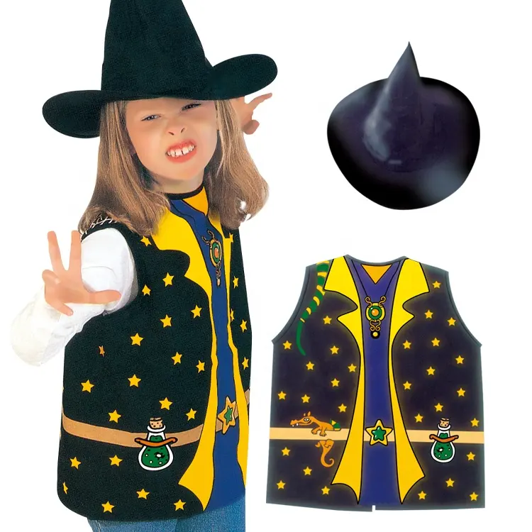 3-7 anni personaggio divertente bambini adorabili bambini pirata cavaliere indiano cuoco strega lavoratore costume da festa